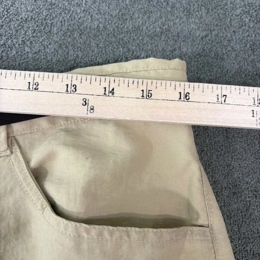 The North Face Pants Mens 32 Tan Paramount Peak Hiking Zip Off Legs Belted Gorp